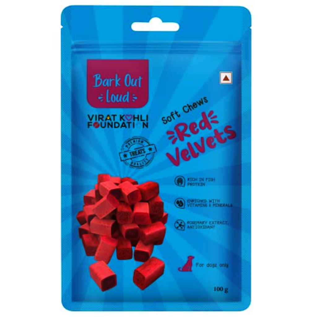 Bark Out Loud - Soft Chews Red Velvet - Treats For Dogs