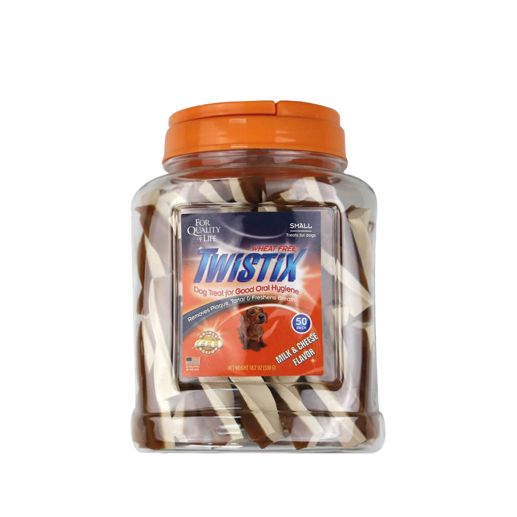 NPIC - Twistix Canister Milk & Cheese - Dog Treat