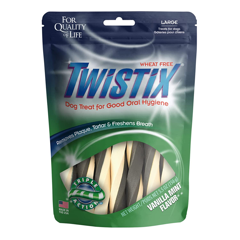 NPIC - Twistix Vanilla Mint Flavor - Dog Treat