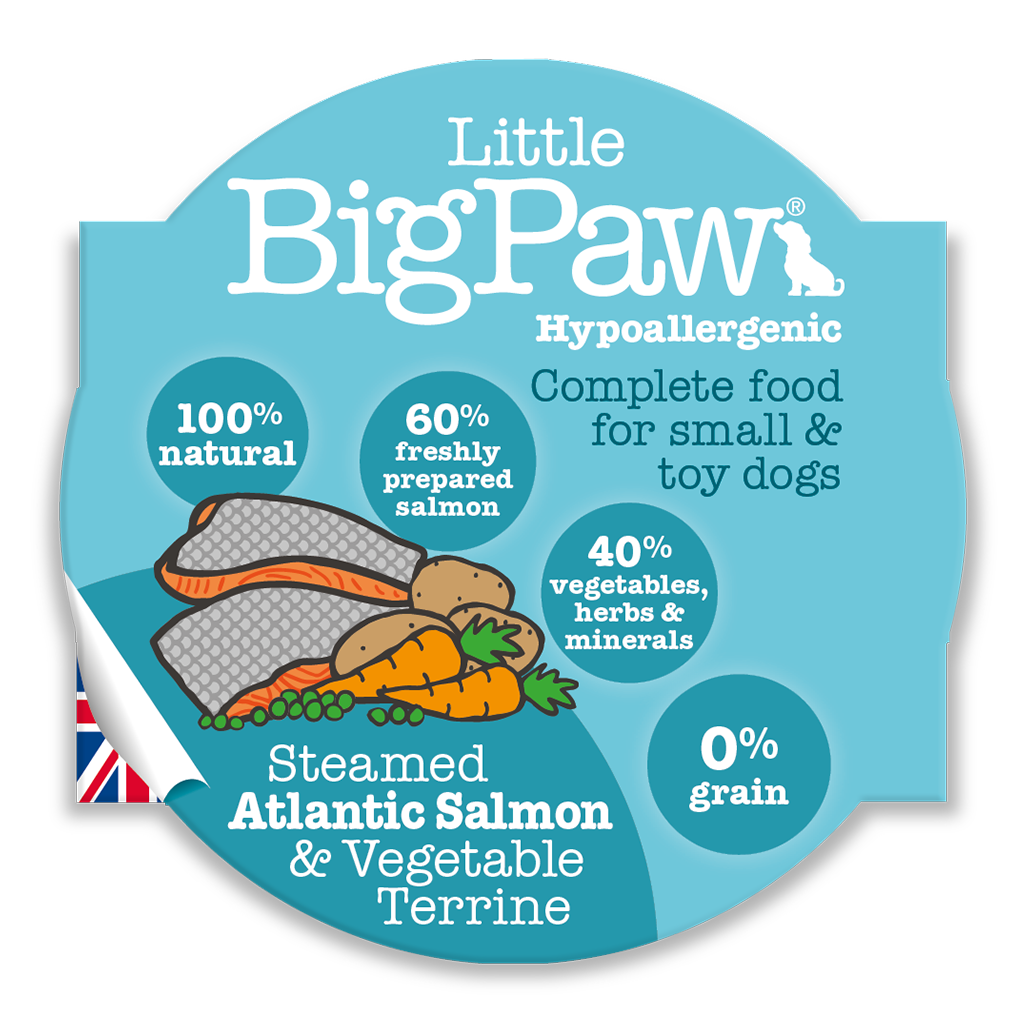 Little Big Paw - Gourmet Atlantic Salmon Mousse Pack