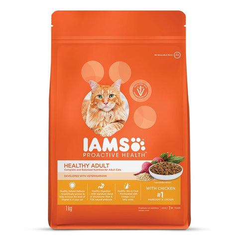 IAMS - Proactive Health - Healthy Adult - 1+ Years - Premium Food with Chicken - Cat Dry Food