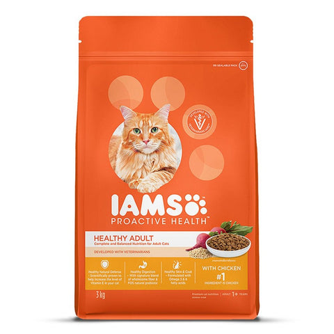 IAMS - Proactive Health - Healthy Adult - 1+ Years - Premium Food with Chicken - Cat Dry Food