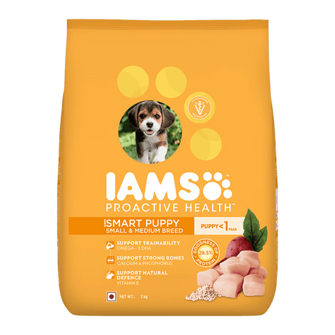 IAMS - Proactive Health Smart - Small & Medium Puppy - Less than 1 Years - Dry Dog Food