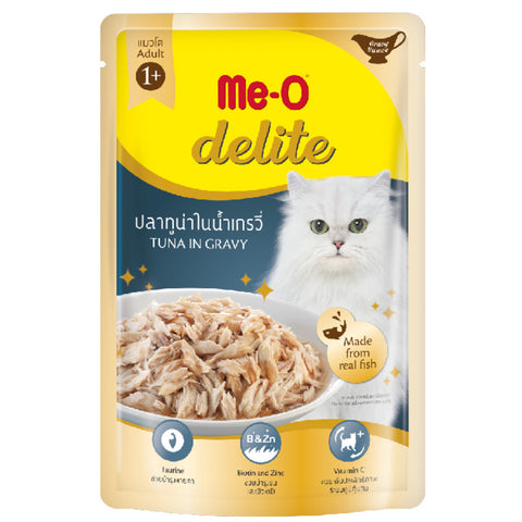 Me-O - Delite Tuna in Gravy - +1 Year - Adult Wet Cat Food