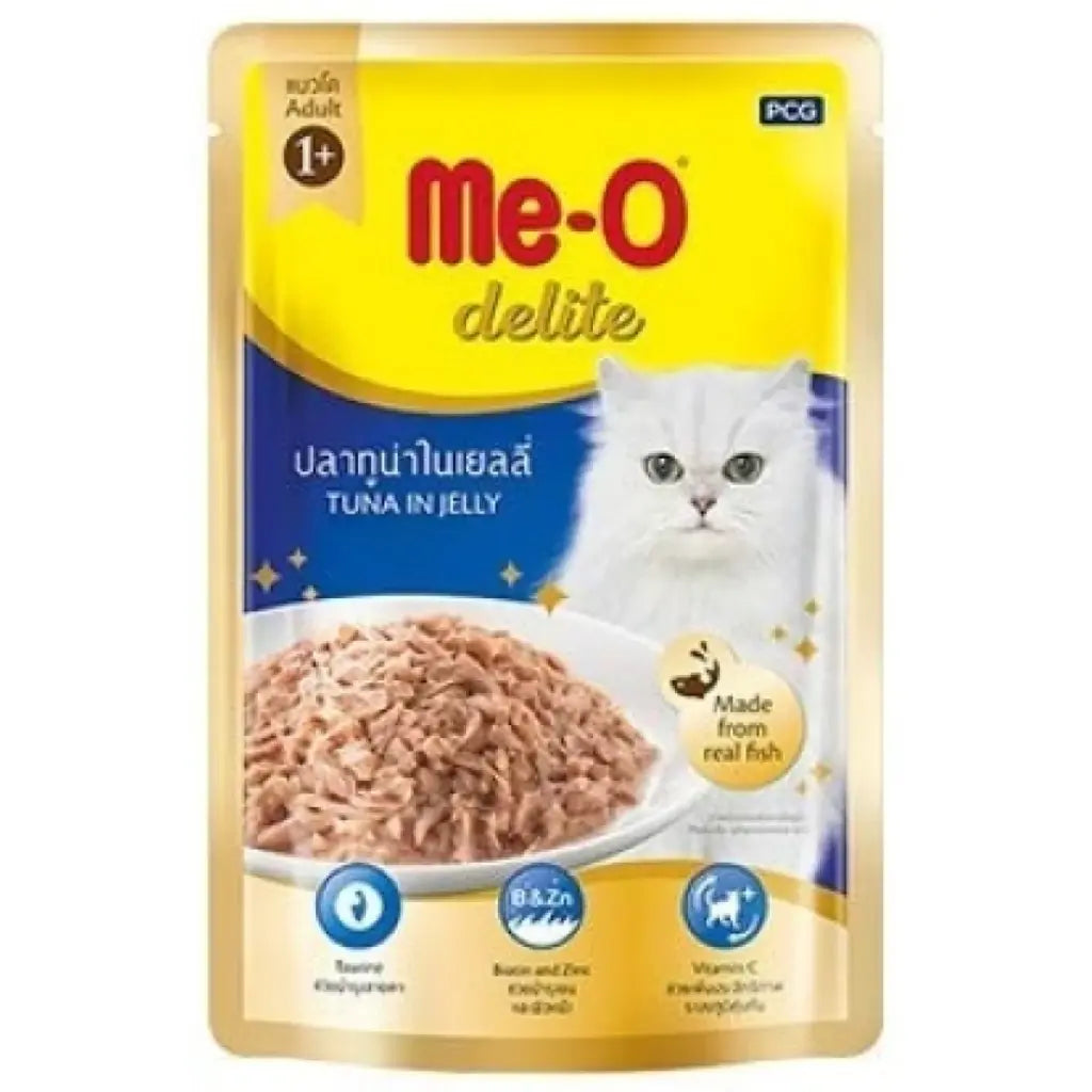 Me-O - Delite Tuna in Jelly - +1 Year - Adult Wet Cat Food