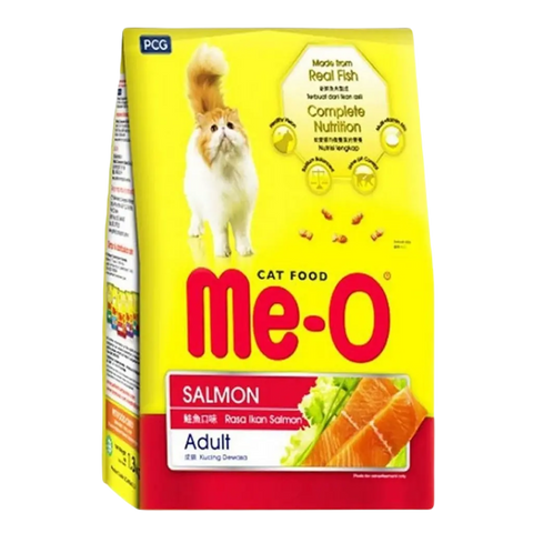 Me-O - Salmon Flavor - +1 Year - Adult Dry Cat Food