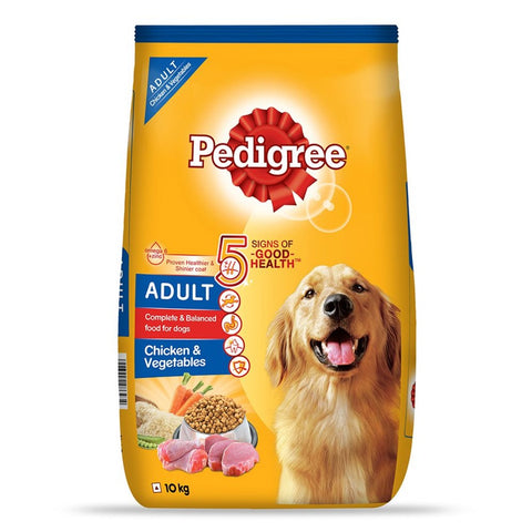 Pedigree Adult Chicken & Vegetables Dry Dog Food