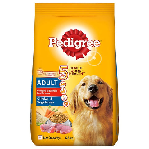 Pedigree Adult Chicken & Vegetables Dry Dog Food