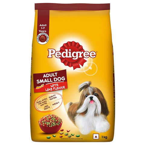 Pedigree Adult Small Dog Lamb & Veg Flavour Dry Dog Food