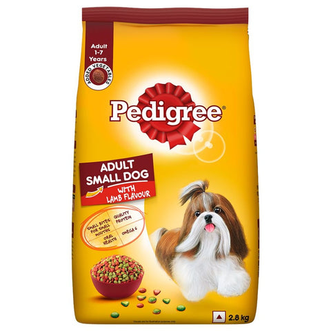 Pedigree Adult Small Dog Lamb & Veg Flavour Dry Dog Food