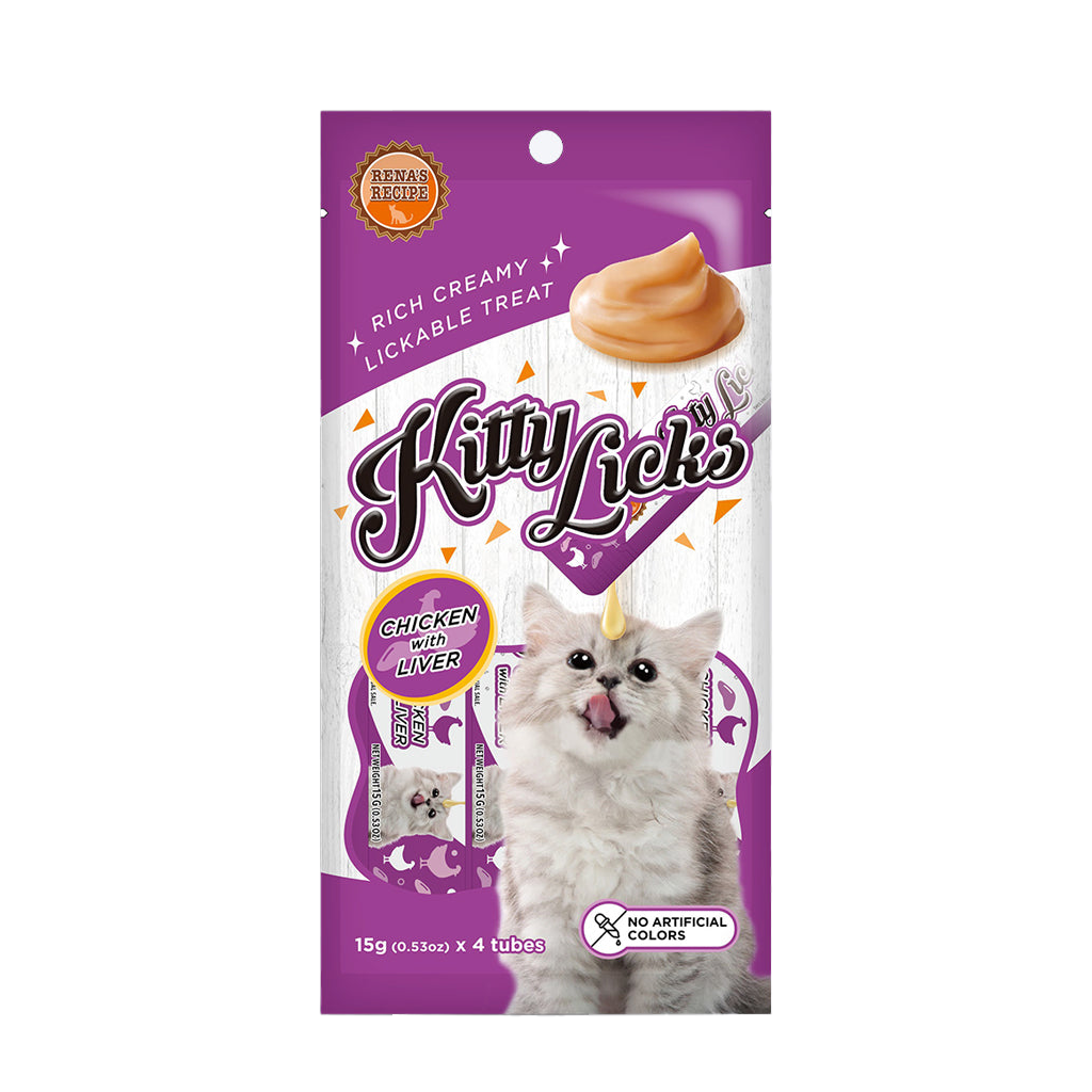 Rena - Kitty Licks - Chicken Liver - Cat Treat