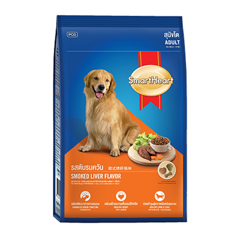 SmartHeart - Smoked Liver Flavor - Adult Dog Dry Food