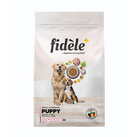 Fidele+ - Small & Medium Breed Puppies - Dry Dog Food