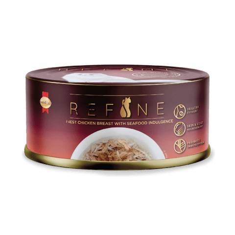 Smart Heart - Refine - Adult Chicken Breast with Seafood Indulgence - Wet Cat Food