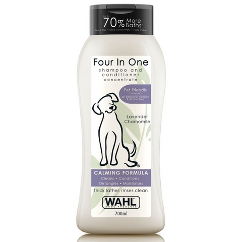 WAHL 4 IN 1 SHAMPOO & CONDITIONER - LAVENDER CHAMOMILE.