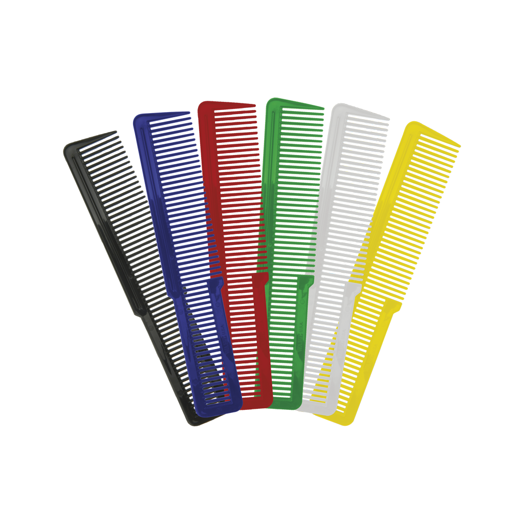 WAHL MULTI COLOURED CLIPPER COMB SET - 6 PCS