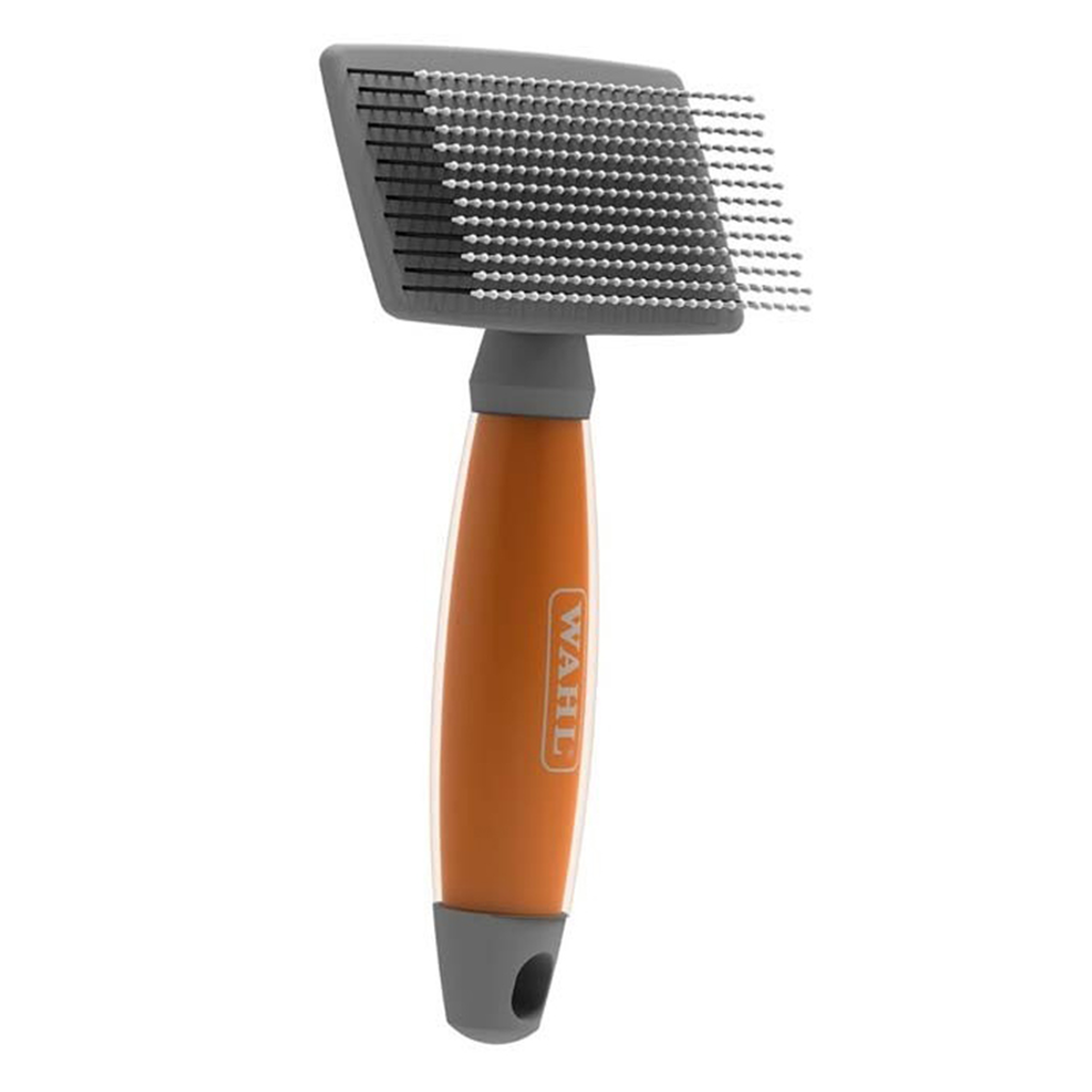 WAHL PREMIUM SELF CLEANING NYLON SLICKER BRUSH