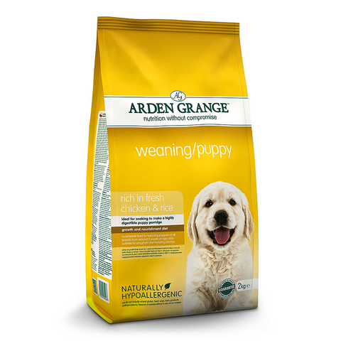 Arden Grange - rich in fresh chicken & rice - Weaning / Puppy