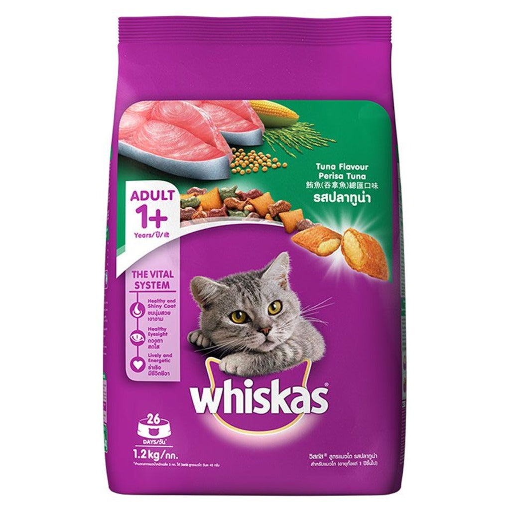 Whiskas Adult Tuna Flavour +1 Year Dry Cat Food