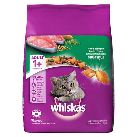 Whiskas Adult Tuna Flavour +1 Year Dry Cat Food