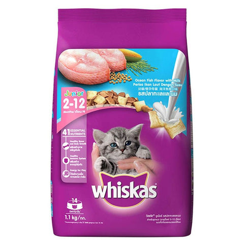 Whiskas Kitten 2-12 months Ocean Fish Dry Cat Food