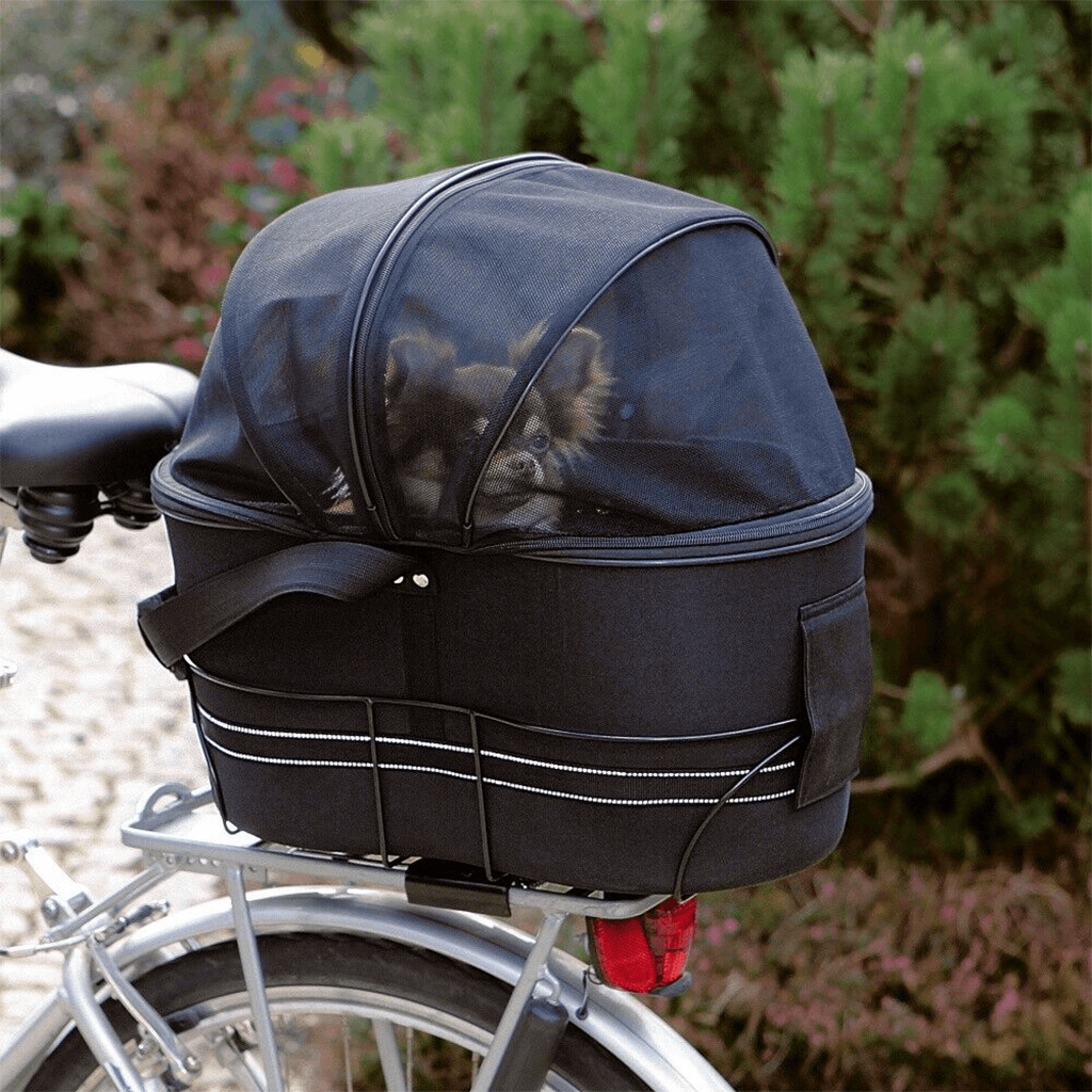 Trixie - Bicycle Basket Long for Wide Bike Racks - For Pet Carrier